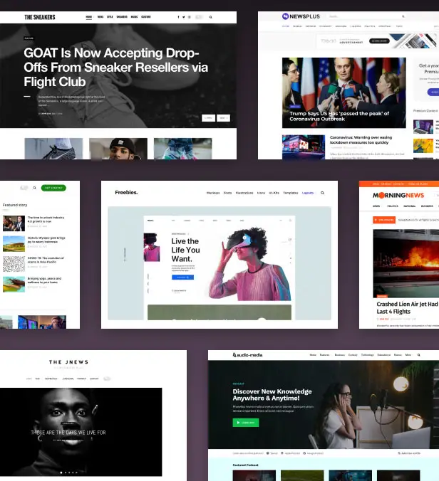 giới thiệu JNews Theme